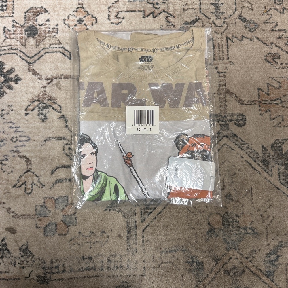NWT Disney Store Princess Leia Wicket 40th Ann Star Wars -Return of the Jedi Tee - Picture 3 of 3